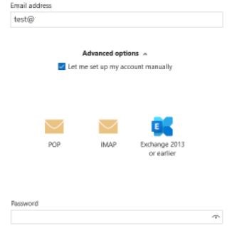 outlook email setup